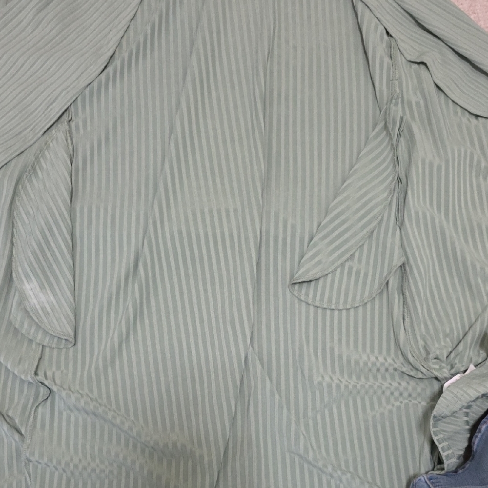 Green Ribbed Sleepwear Set - Picture 2 of 9